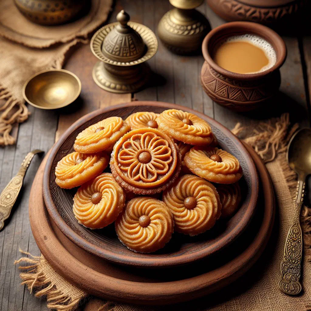 Steamed pithe puli rice dumplings filled with coconut and jaggery