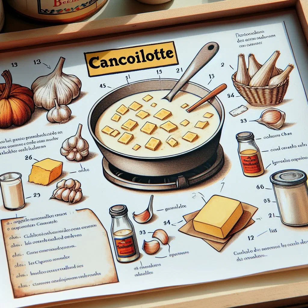 Warm, creamy cancoillotte cheese in a bowl with fresh bread for dipping