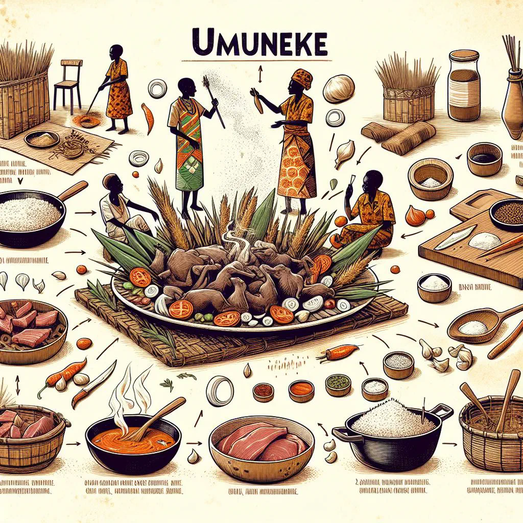 Umuneke, a thick Burundian banana and cornmeal porridge served in a bowl