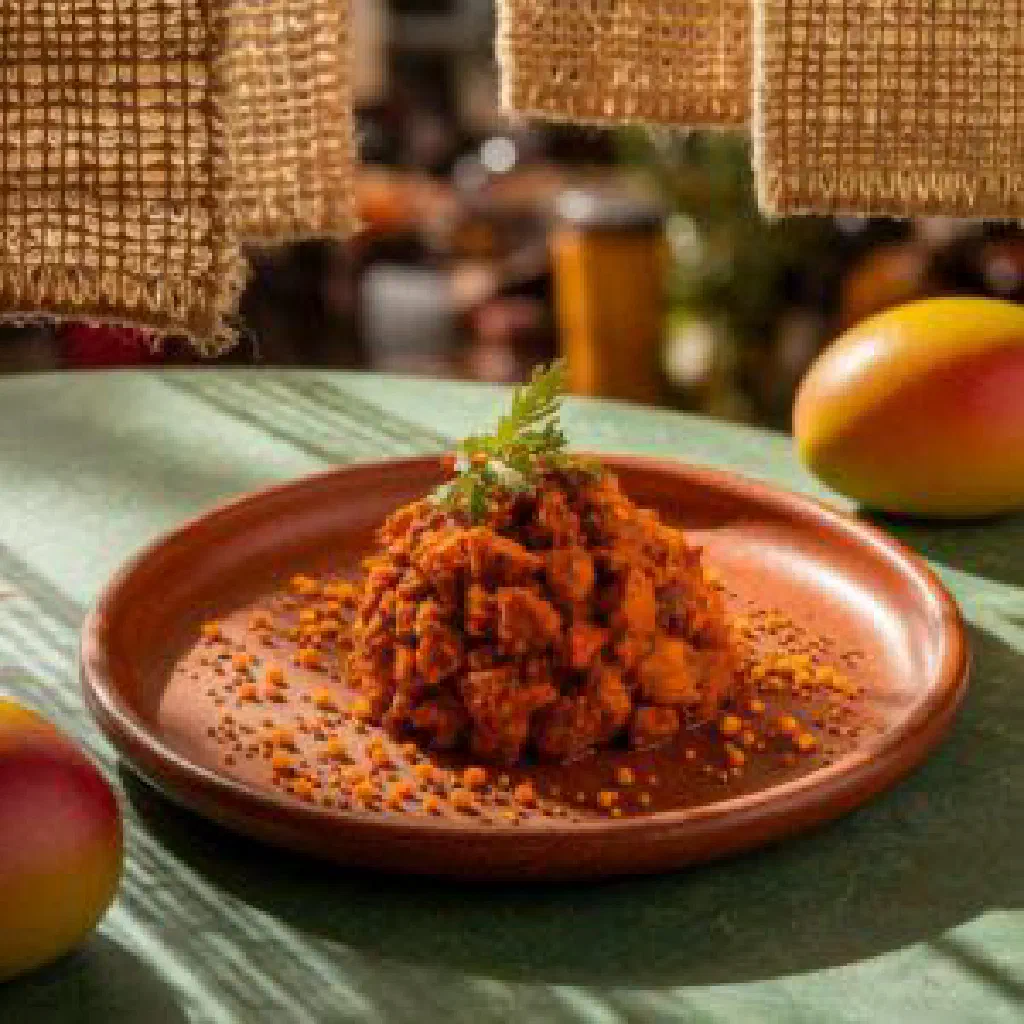 Ndakala small sardines simmered with tomatoes, onion and peppers