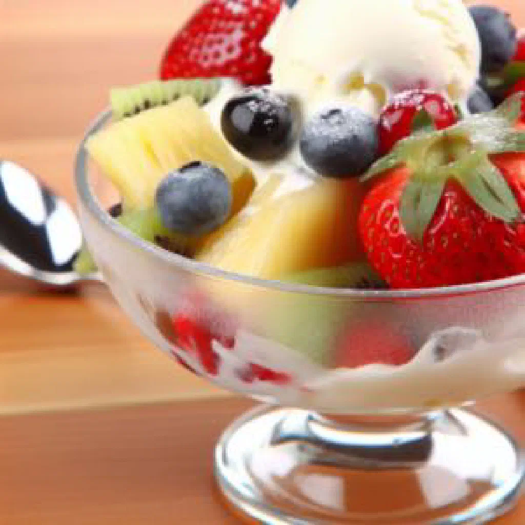 Colourful Costa Rican copos of shaved ice topped with fruit syrup and condensed milk