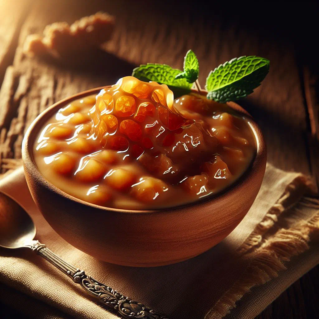 Creamy Cuban dulce de leche cortada served in a small glass with cinnamon