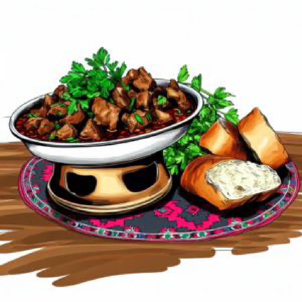 Egyptian fakkah fish fillets in a tomato and herb sauce served with rice