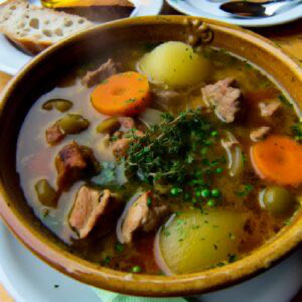 Sidvaya, a rice and vegetable dish garnished with fresh herbs