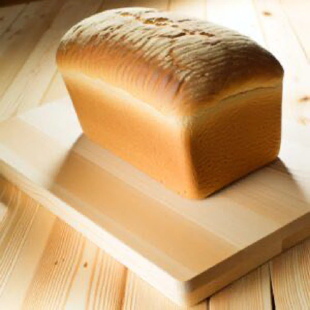 Round loaf of Ethiopian dabo bread with a golden, crusty top