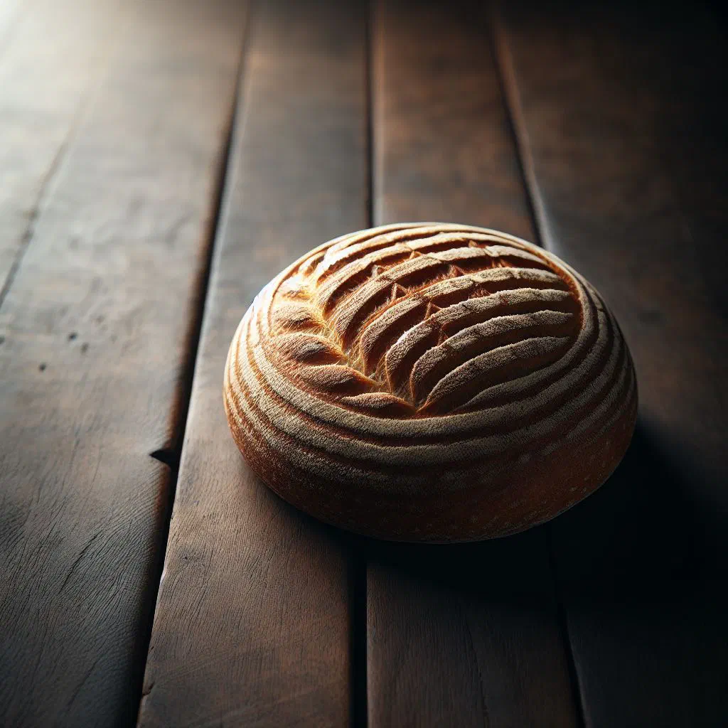 Freshly baked Mitihani bread with a soft, golden crust
