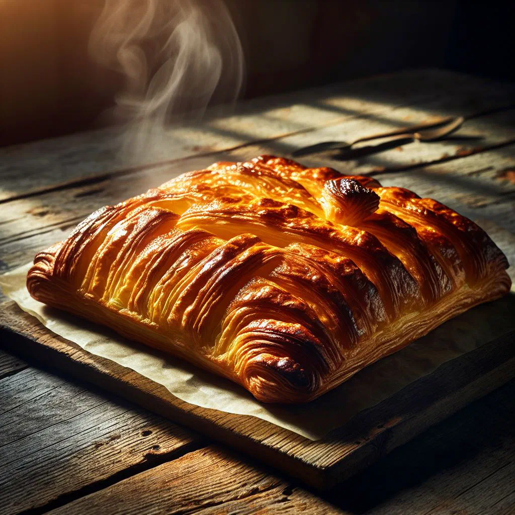 Golden puff pastries filled and baked until crisp and flaky