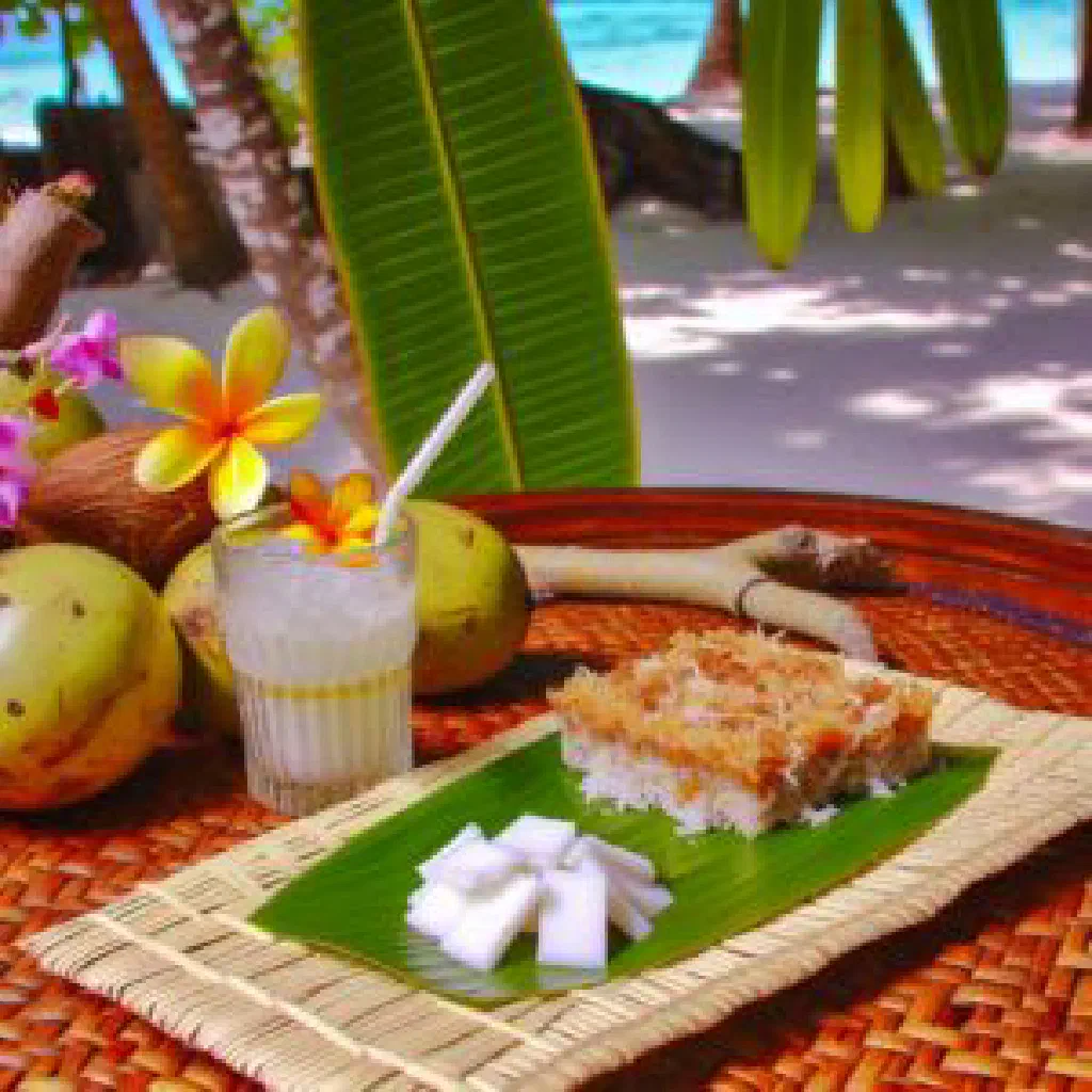 Golden-fried Maldivian boakibaa fish cakes on a plate with lime wedges
