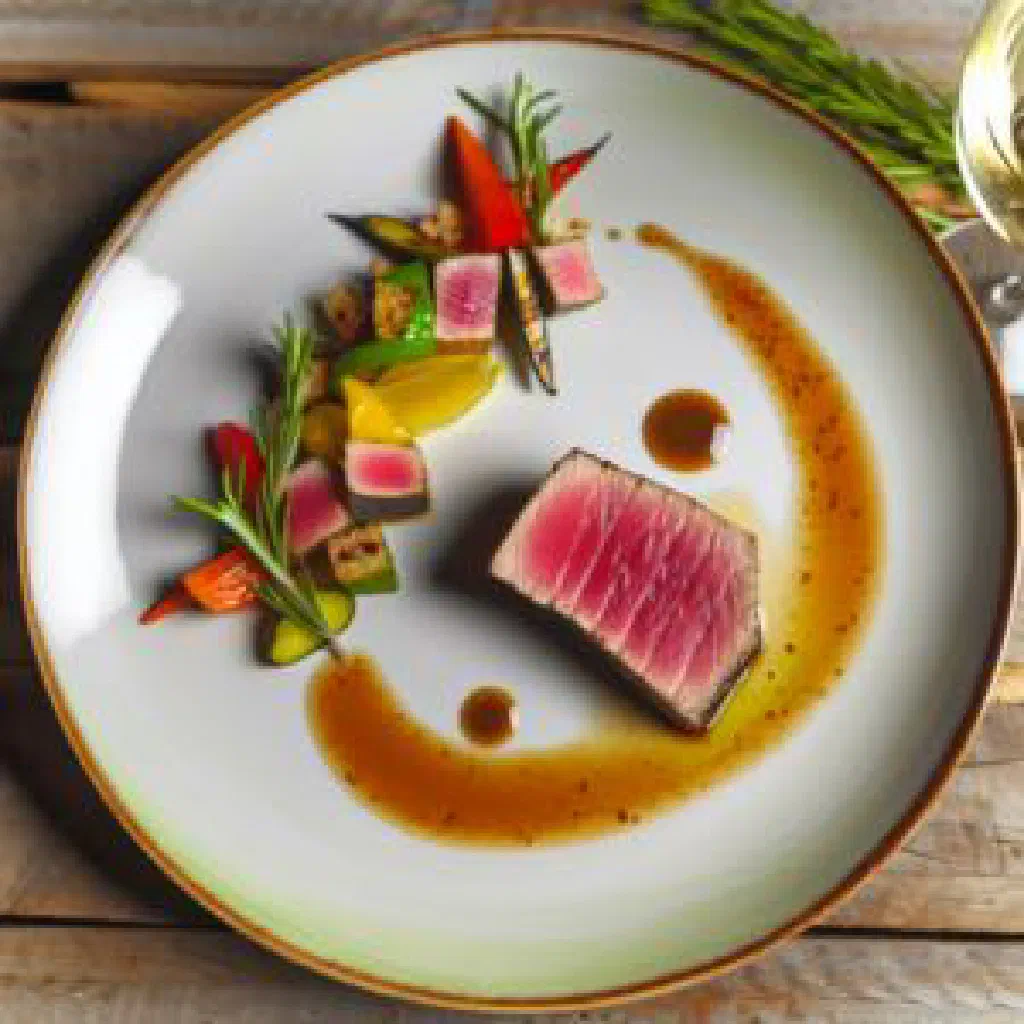 Spiced Maldivian tuna with green chilli, lime and fresh coriander