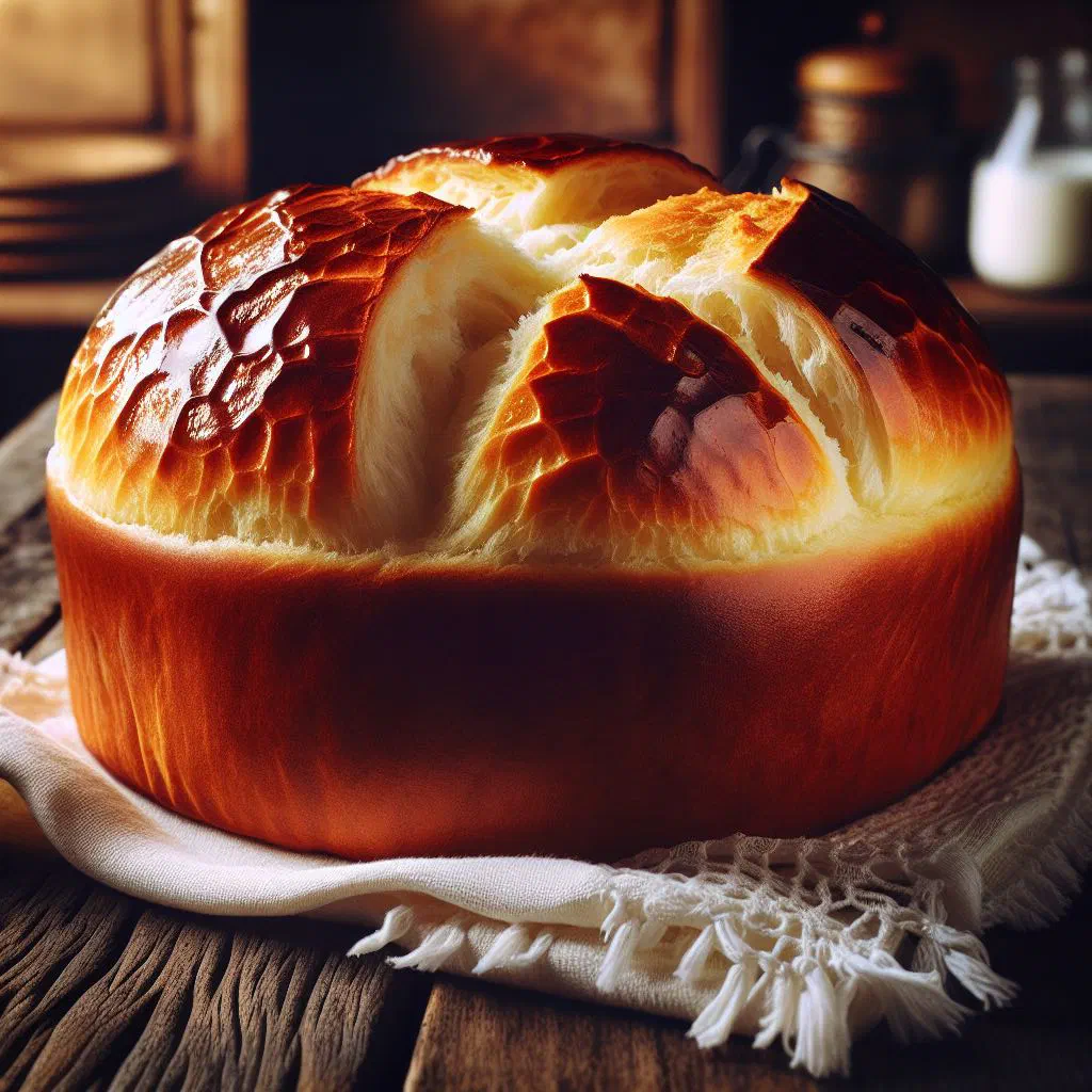 Golden, fluffy Mozambican milk bread rolls fresh from the oven