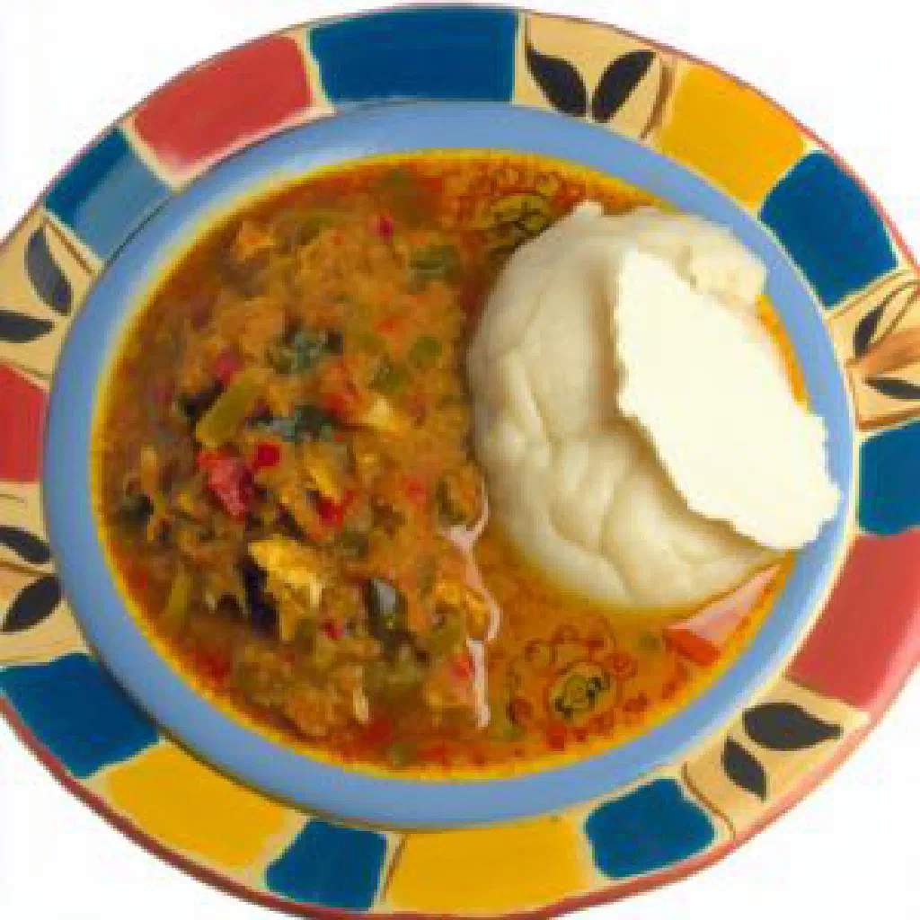Kwado, a spiced Nigerian okra and beef pot, served warm