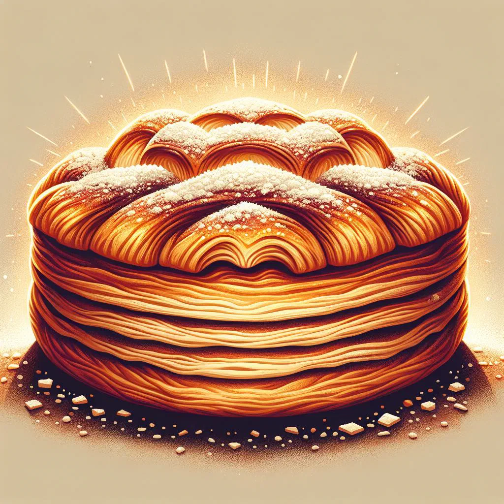 Golden fried hojaldra dough discs served warm on a plate