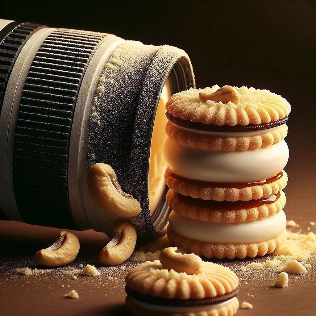 Silvanas pastries with buttercream filling rolled in golden crumbs
