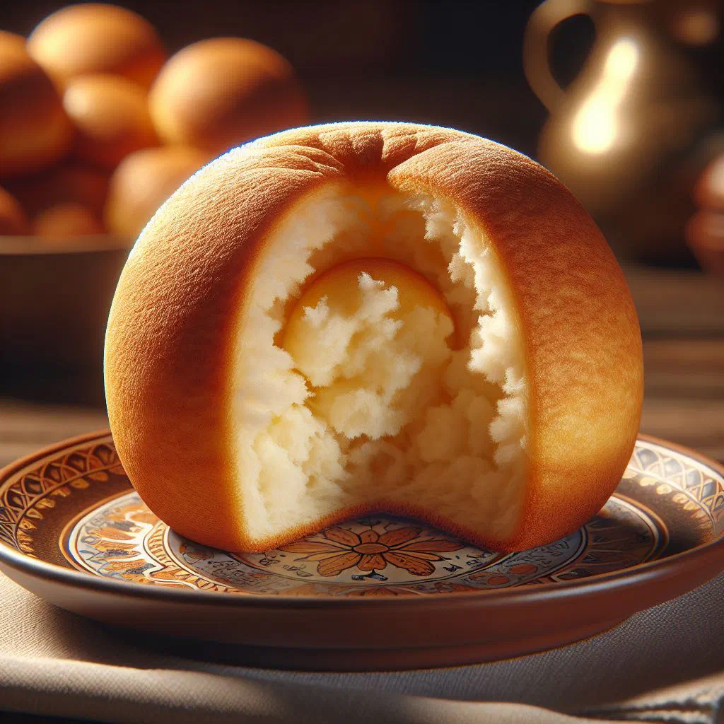 Soft Russian pampushki garlic rolls brushed with herb oil