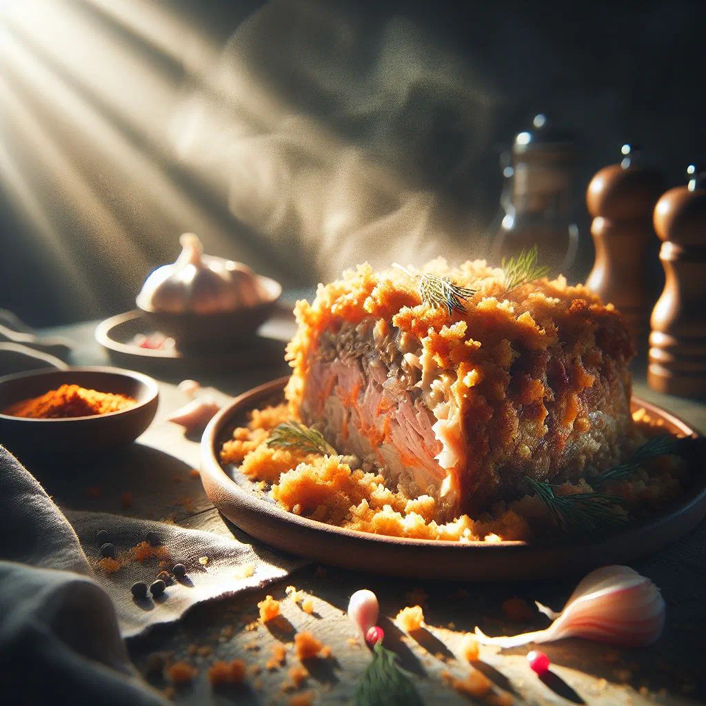 Golden pan-fried zrazy potato patties with a meat filling, garnished with parsley