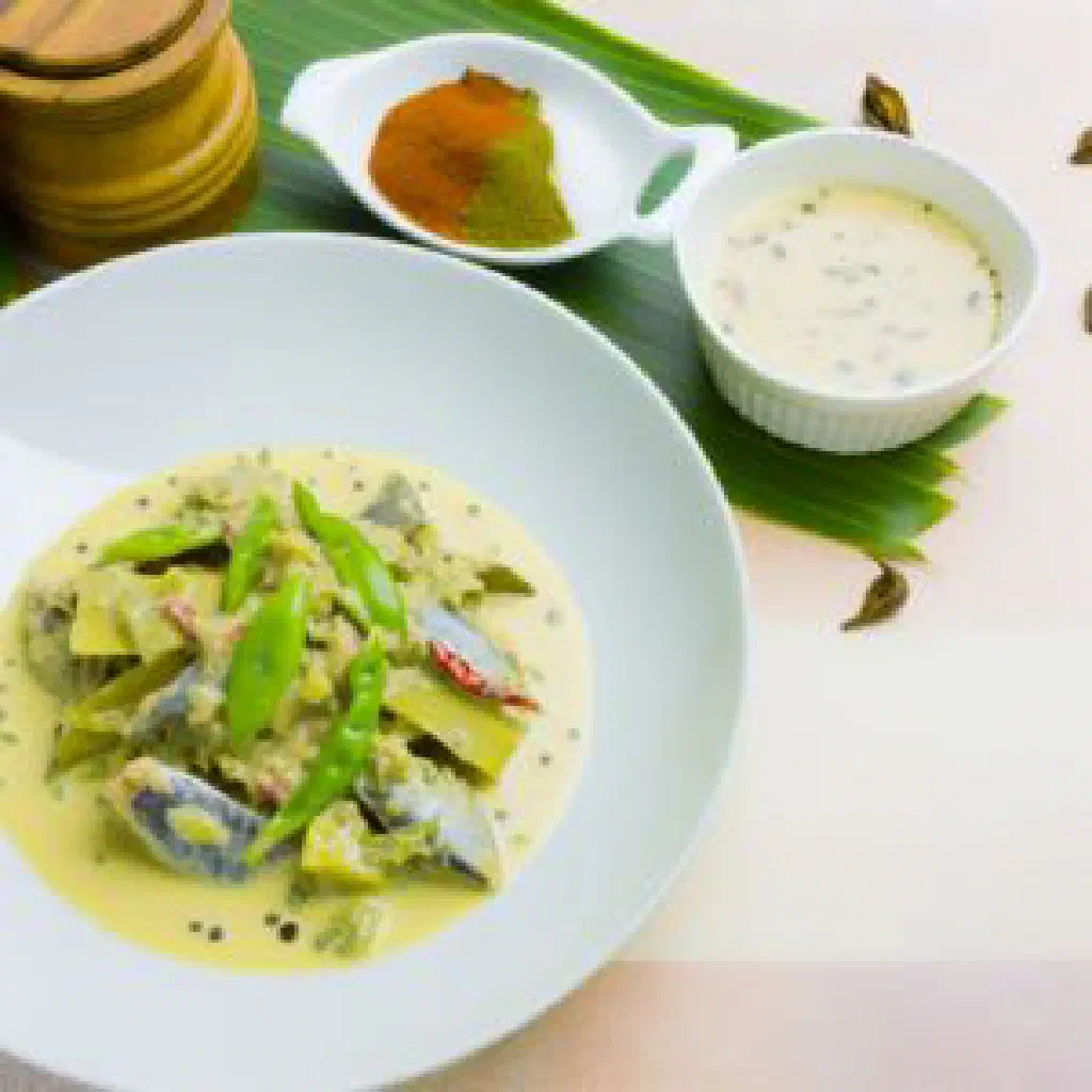 Ladob friyapen: banana slices simmered in creamy coconut milk with cinnamon