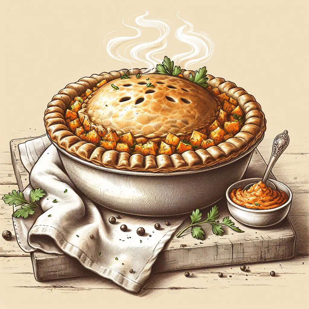 Golden fried aloo pies filled with spiced mashed potato