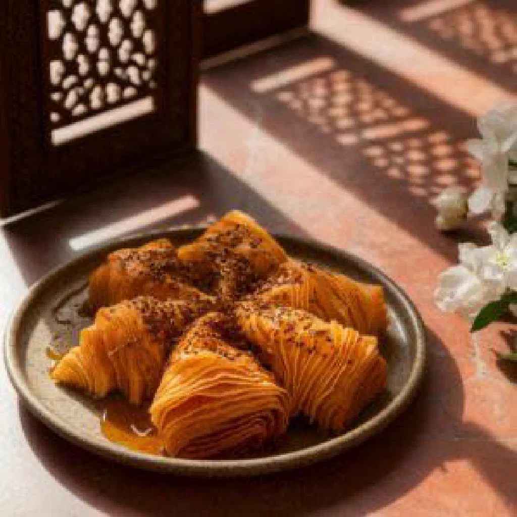 Yemeni shanini stew with tender meat and vegetables garnished with coriander